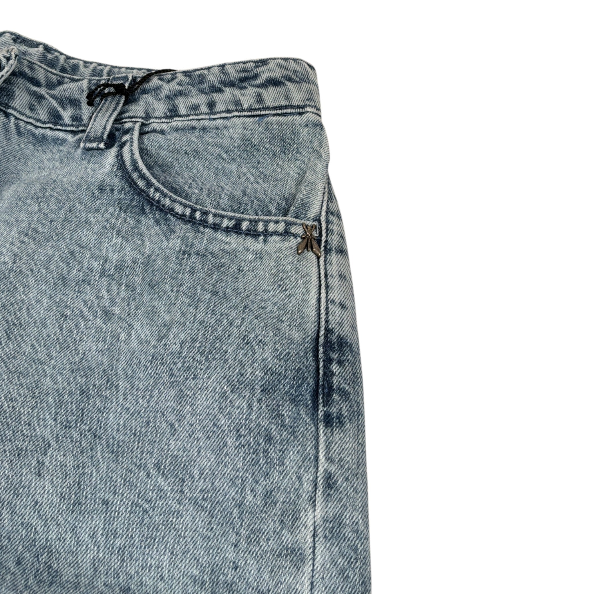 Patrizia Pepe Jeans tinta unita Modello Palazzo Azzurro per Bambina 7P0394XXXX AZZURRO PATRIZIA PEPE 