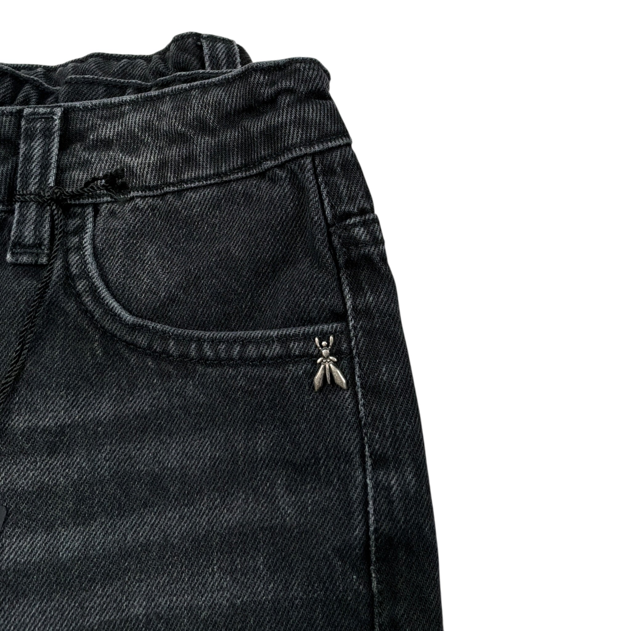 Patrizia Pepe Jeans tinta unita Modello Palazzo Nero per Bambina 7P0394XXXXX NERO PATRIZIA PEPE 