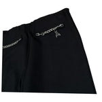 Patrizia Pepe Pantalone tinta unita Nero per Bambina 7P0398 NERO PATRIZIA PEPE 