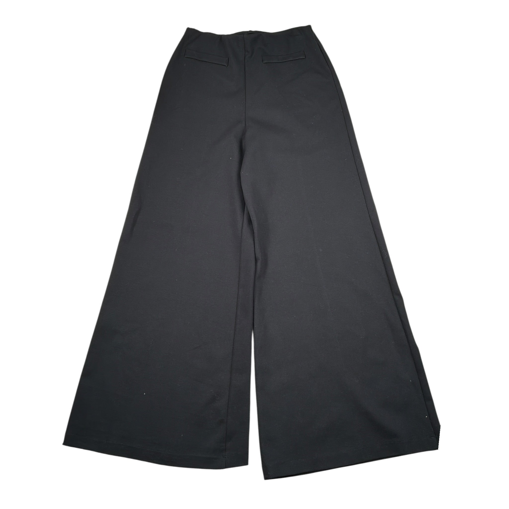 Patrizia Pepe Pantalone tinta unita Modello Palazzo Nero per Bambina 7P0399 NERO PATRIZIA PEPE 