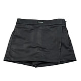 Patrizia Pepe Short In Ecopelle tinta unita con Elastico In Vita Nero per Bambina 7P0400 NERO PATRIZIA PEPE 