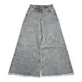 Patrizia Pepe Jeans tinta unita Modello A Palazzo Grigio per Bambina 7P0409X GRIGIO PATRIZIA PEPE 
