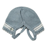 Paz Rodriguez Completo 3 Pezzi Maglia-Ghettina-Cappello Azzurro per Neonato 003122205 AZZURRO PAZ RODRIGUEZ 