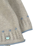 Paz Rodriguez Completo 2Pz Maglia-Pantalone con Ricami Beige per Neonata 003123089 BEIGE PAZ RODRIGUEZ 