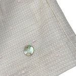 Paz Rodriguez Set Abito-Coulotte con Ricami Beige per Neonata 004123094 BEIGE PAZ RODRIGUEZ 