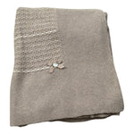 Paz Rodriguez Coperta tinta unita Beige per Neonato 031121900 BEIGE PAZ RODRIGUEZ 