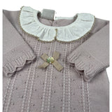 Paz Rodriguez Completo 2 Pezzi Maglia-Ghettina tinta unita Rosa per Neonata 033112892 ROSA PAZ RODRIGUEZ 