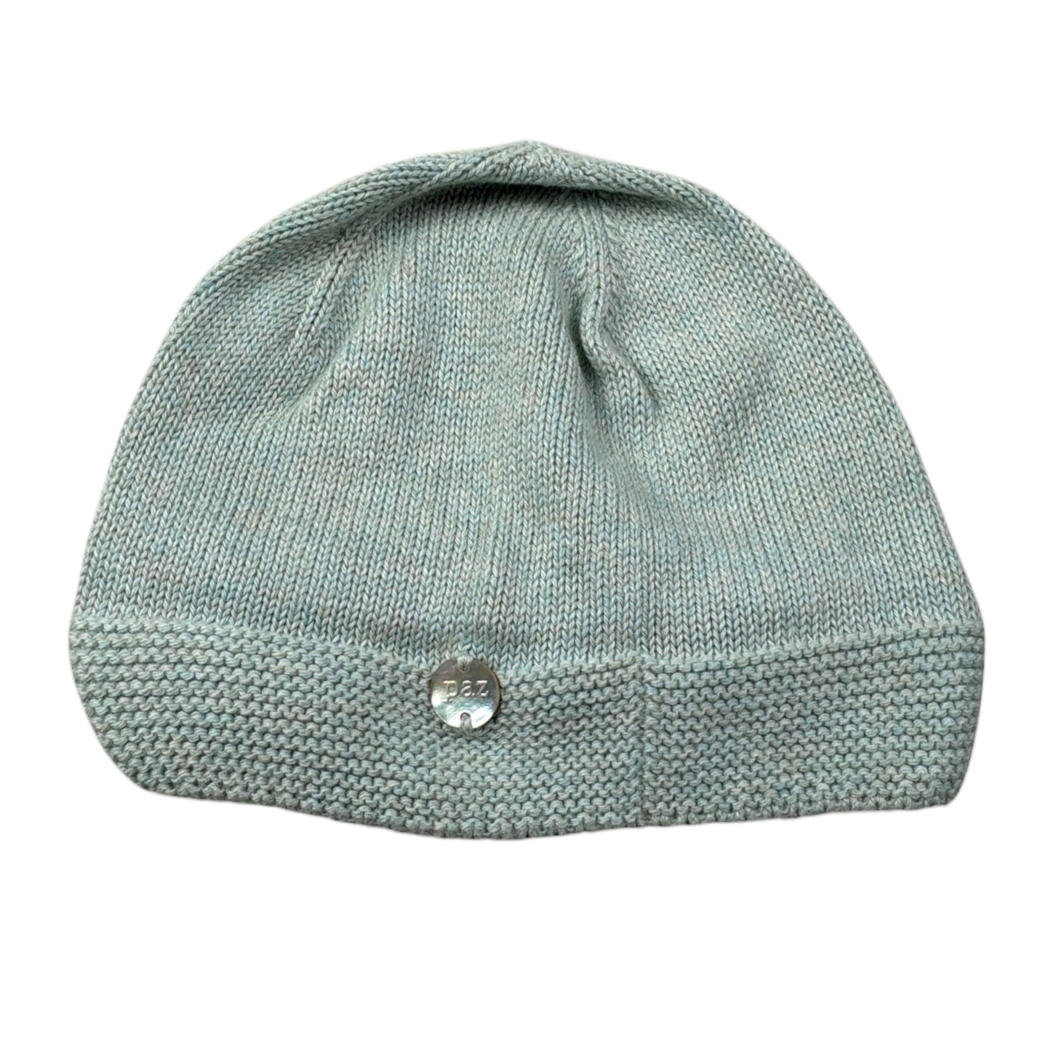 Paz Rodriguez Cappello tinta unita Verde Acqua per Neonato 04012845 VERDE ACQUA PAZ RODRIGUEZ 