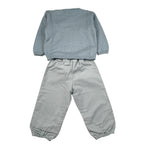 Paz Rodriguez Completo 2 Pezzi Maglia-Pantalone Azzurro per Neonato CMPLZZ AZZURRO PAZ RODRIGUEZ 