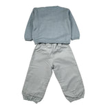 Paz Rodriguez Completo 2 Pezzi Maglia-Pantalone Azzurro per Neonato CMPLZZ AZZURRO PAZ RODRIGUEZ 