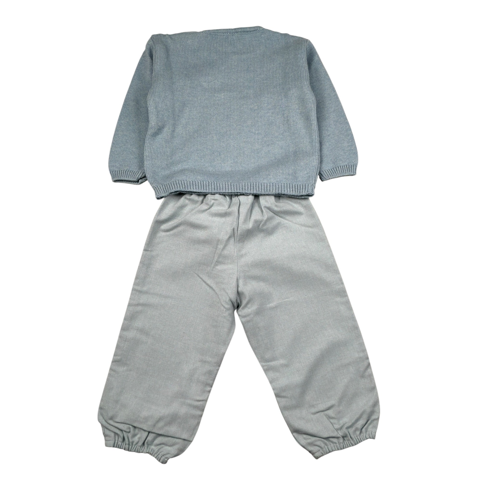Paz Rodriguez Completo 2 Pezzi Maglia-Pantalone Azzurro per Neonato CMPLZZ AZZURRO PAZ RODRIGUEZ 