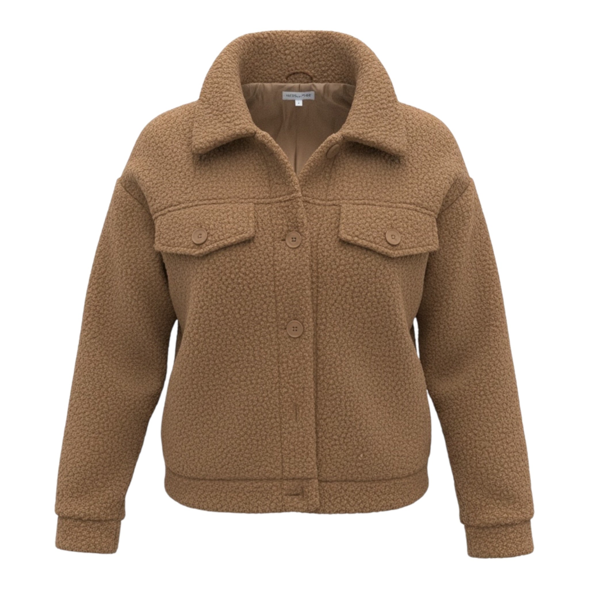 People Giubbino Modello Teddy tinta unita Biscotto per Bambino 10439 BISCOTTO PEOPLE 