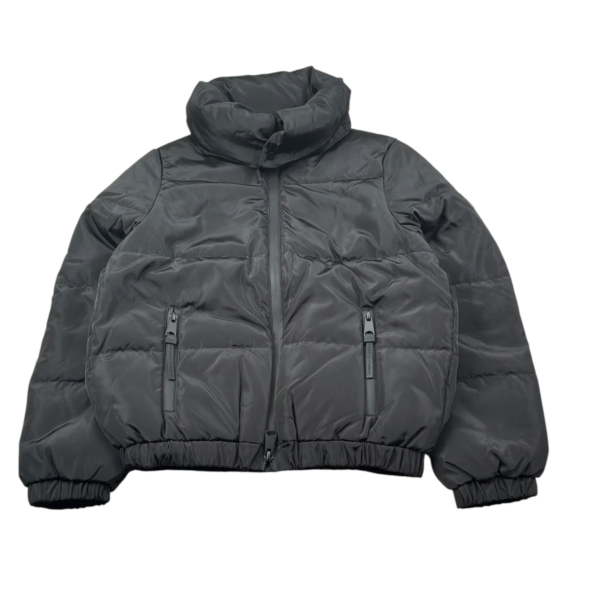 People Of Shibuya Giubbino tinta unita con Colletto Nero per Bambino P0S0041 NERO  