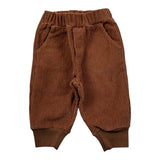 Per Te Pantalone tinta unita A Costine Marrone per Bambino 44058J MARRONE PER TE 