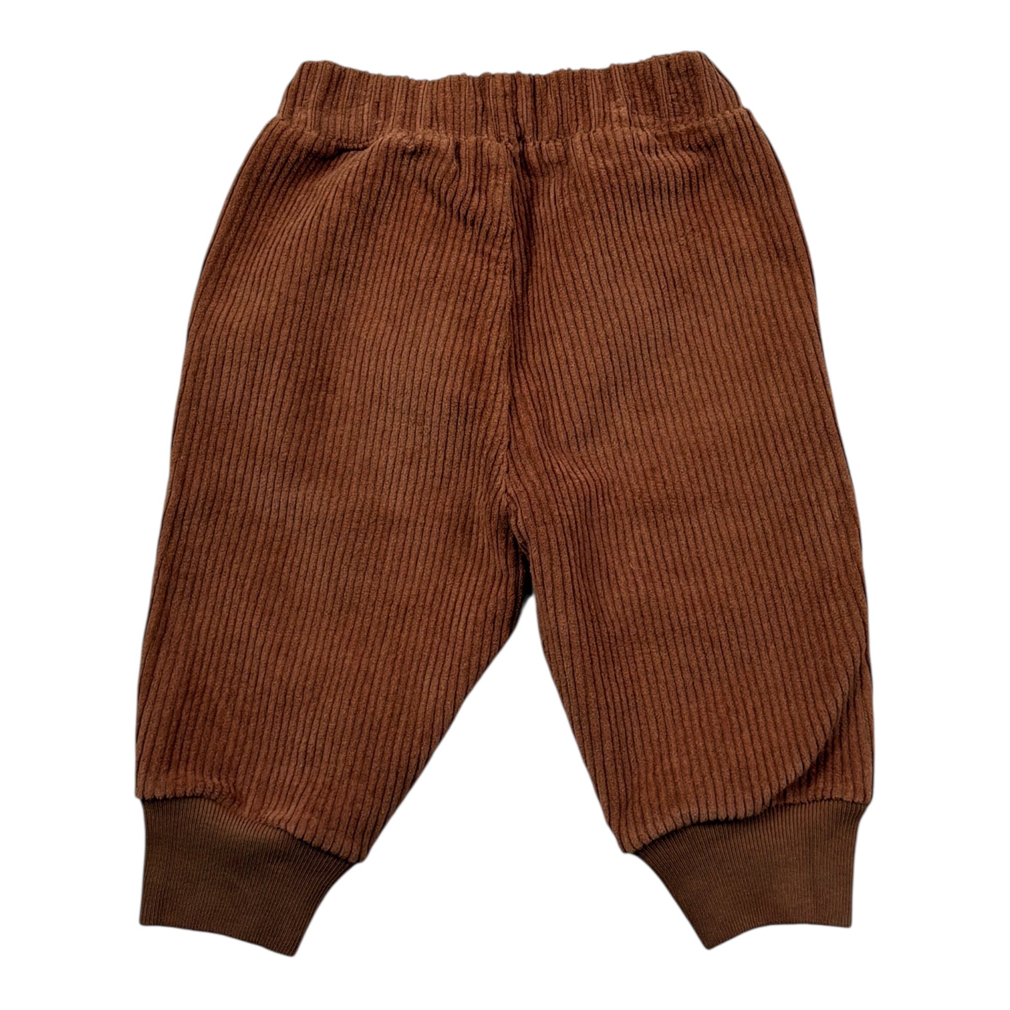 Per Te Pantalone tinta unita A Costine Marrone per Bambino 44058J MARRONE PER TE 