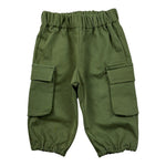 Per Te Pantalone tinta unita con Elastico In Vita Verde per Neonato 44107 VERDE PER TE 