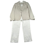 Petit Completo 5 Pezzi Giacca-Camicia-Papilln-Gilet-Pantalone Beige per Bambino L3515686 BEIGE PETIT 