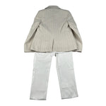 Petit Completo 5 Pezzi Giacca-Camicia-Papilln-Gilet-Pantalone Beige per Bambino L3515686 BEIGE PETIT 
