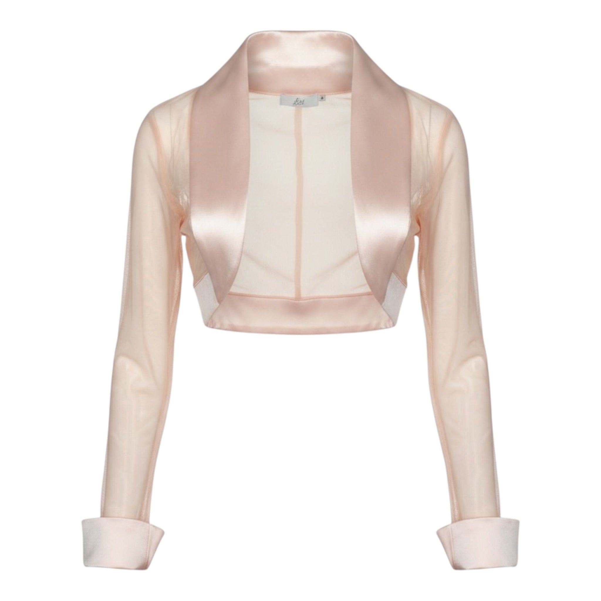 Petit Coprispalle tinta unita con Trasparenze Rosa per Bambina P1215745P ROSA PETIT 