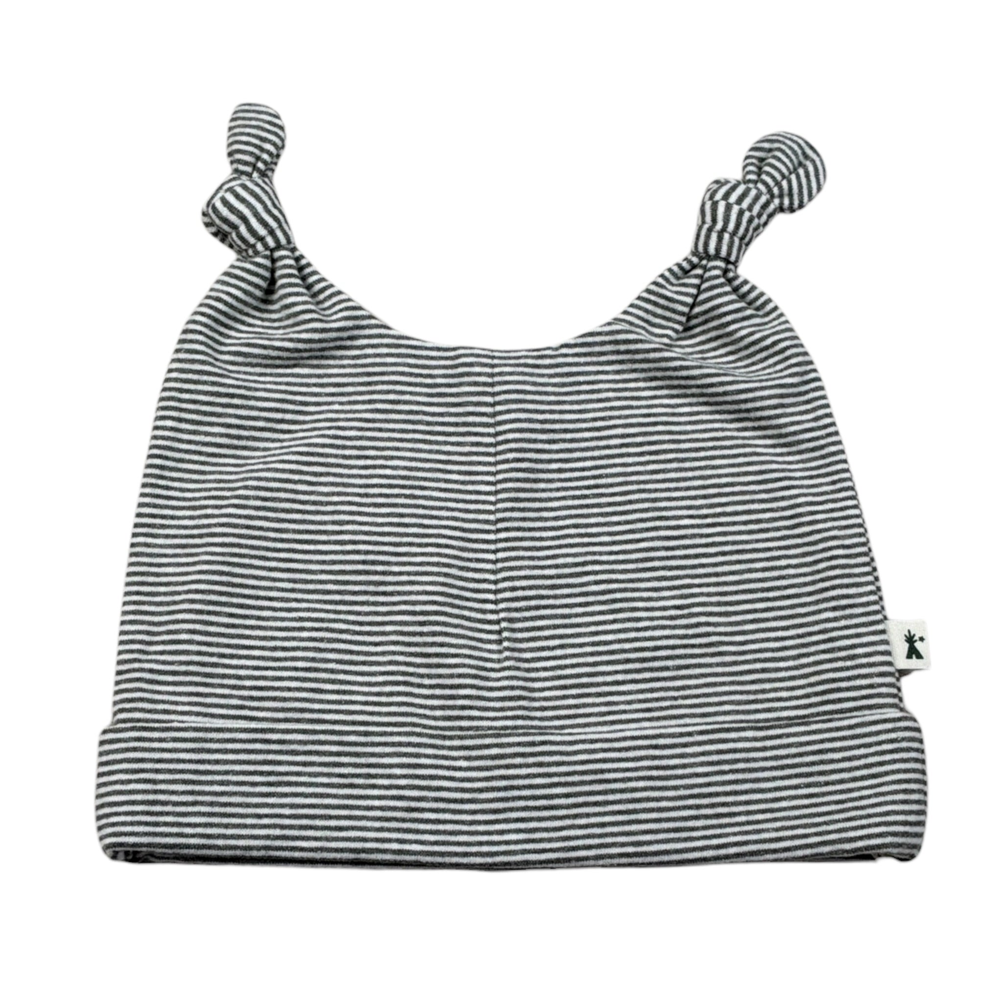 Petit - Indi Cappello Fantasia A Righe Grigio per Bambino AW24A9734J GRIGIO PETIT - INDI 