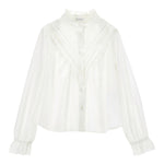 Philosophy Camicia Manica Lunga tinta unita Bianco per Bambina I1F304 BIANCO PHILOSOPHY 