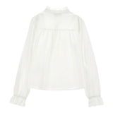Philosophy Camicia Manica Lunga tinta unita Bianco per Bambina I1F304 BIANCO PHILOSOPHY 