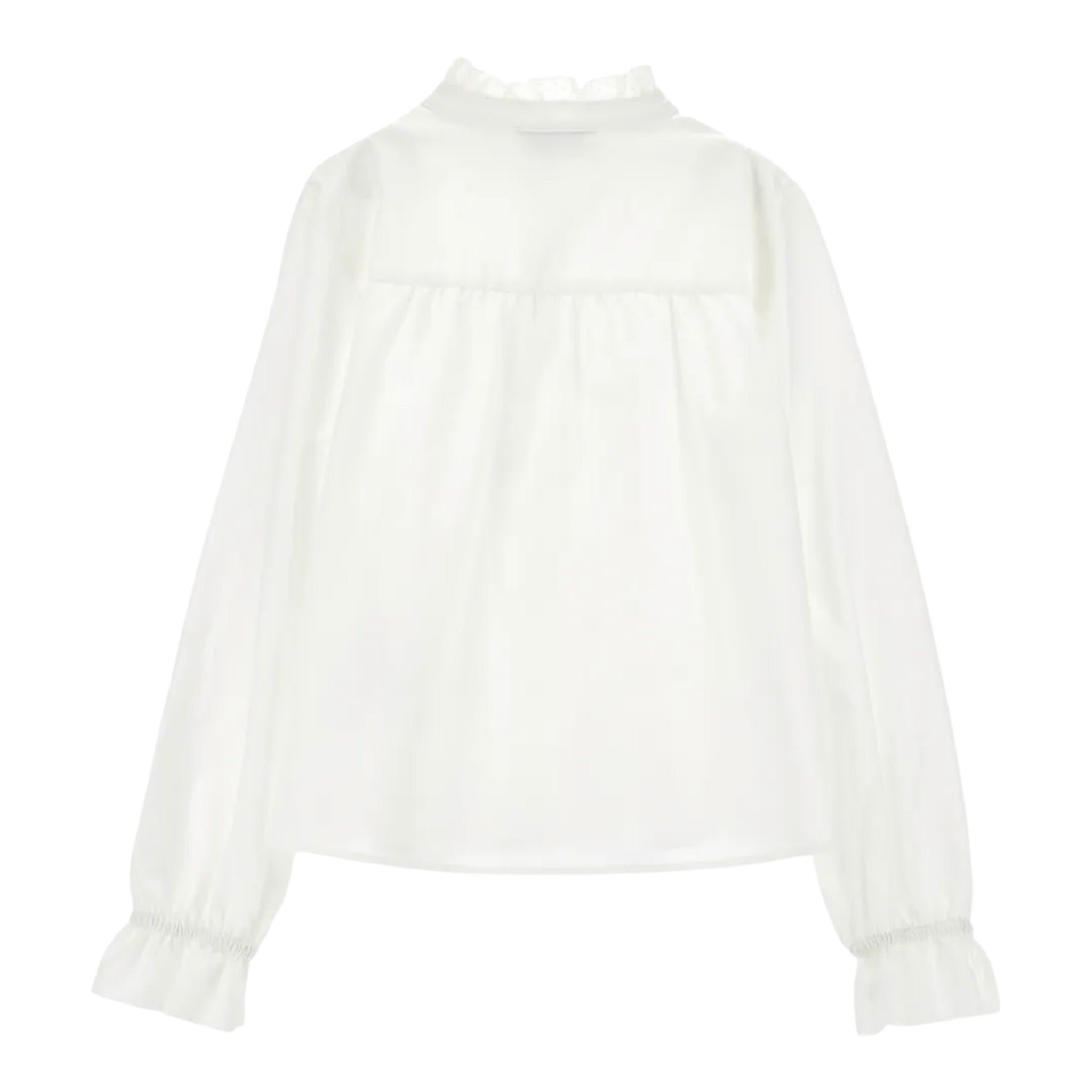 Philosophy Camicia Manica Lunga tinta unita Bianco per Bambina I1F304 BIANCO PHILOSOPHY 