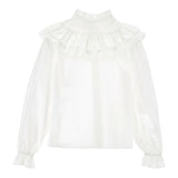 Philosophy Camicia Manica Lunga tinta unita Bianco per Bambina I1F305 BIANCO PHILOSOPHY 