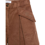 Philosophy Pantalone tinta unita con Girovita Regolabile Cammello per Bambina I1F406 CAMMELLO PHILOSOPHY 