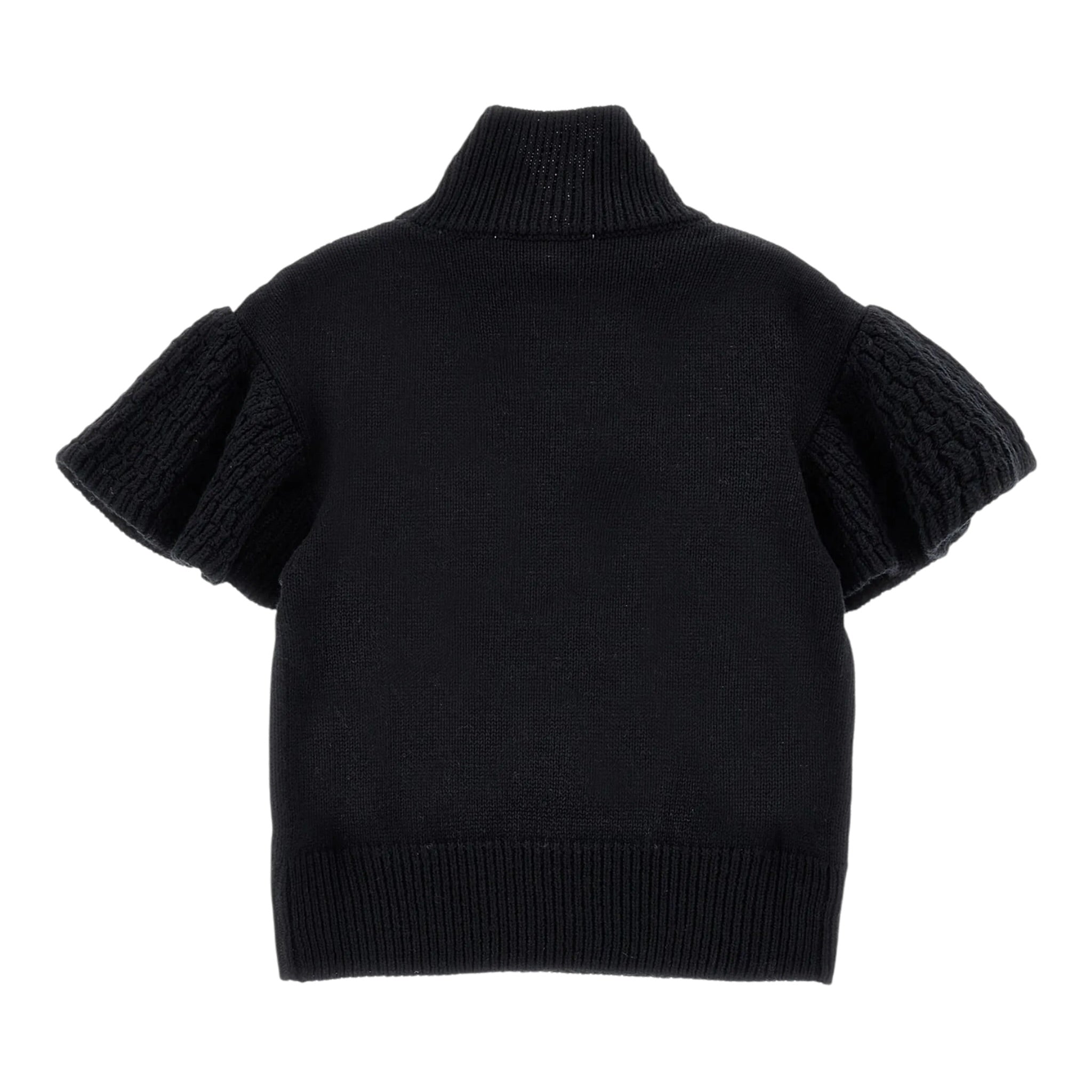 Philosophy Maglia tinta unita Mezza Manica Nero per Bambina I9F302 NERO PHILOSOPHY 