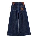 Philosophy Jeans tinta unita Modello Palazzo Blu per Bambina I9F403 BLU PHILOSOPHY 