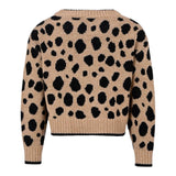 Philosophy Maglia Girocollo tinta unita con Ricami Beige per Bambina I9F618 BEIGE PHILOSOPHY 