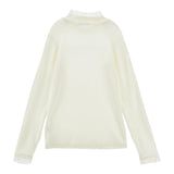 Philosophy Maglia tinta unita con Colletto Panna per Bambina IF619 PANNA PHILOSOPHY 