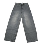 Pink Baby Jeans tinta unita con Logo Grigio per Bambina KFPA022X GRIGIO PINK BABY 