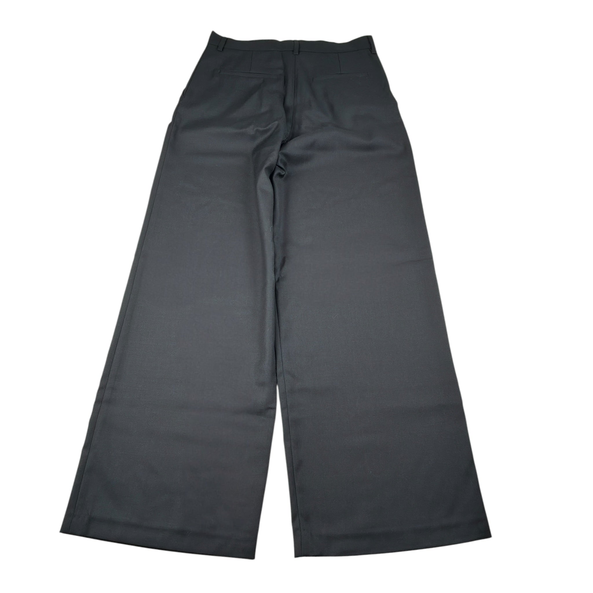 Pink Baby Pantalone tinta unita Modello Palazzo Nero per Bambina KFPA037 NERO PINK BABY 
