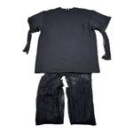 Pinko Tuta Velata tinta unita con Logo Nero per Bambina KFCM003 NERO PINKO 