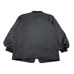 Pinko Giacca tinta unita con Logo Nero per Bambina KFGC001 NERO PINKO 