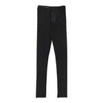 Pinko Leggins Velato tinta unita con Brillantini Nero per Bambina KFPA020 NERO PINKO 