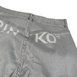 Pinko Jeans tinta unita con Stampa Logo Grigio per Bambina KFPA038 GRIGIO PINKO 