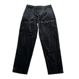 Stella Mccartney Pantalone tinta unita In Velluto Nero per Bambina TV6F10 NERO STELLA McCARTNEY 
