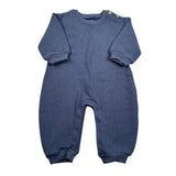 Play Up Tutina tinta unita Blu per Neonato 1AR10906 BLU PLAY UP 
