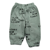 Play Up Pantalone tinta unita con Stampa Verde per Neonato 1AR11606 VERDE PLAY UP 