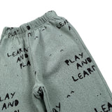 Play Up Pantalone tinta unita con Stampa Verde per Neonato 1AR11606 VERDE PLAY UP 
