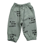 Play Up Pantalone tinta unita con Stampa Verde per Neonato 1AR11606 VERDE PLAY UP 