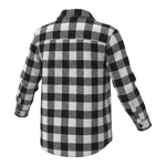 Please Camicia Bicolore con Fantasia A Quadri Bianco/Nero per Bambino CL61103B77 BIANCO/NERO PLEASE 