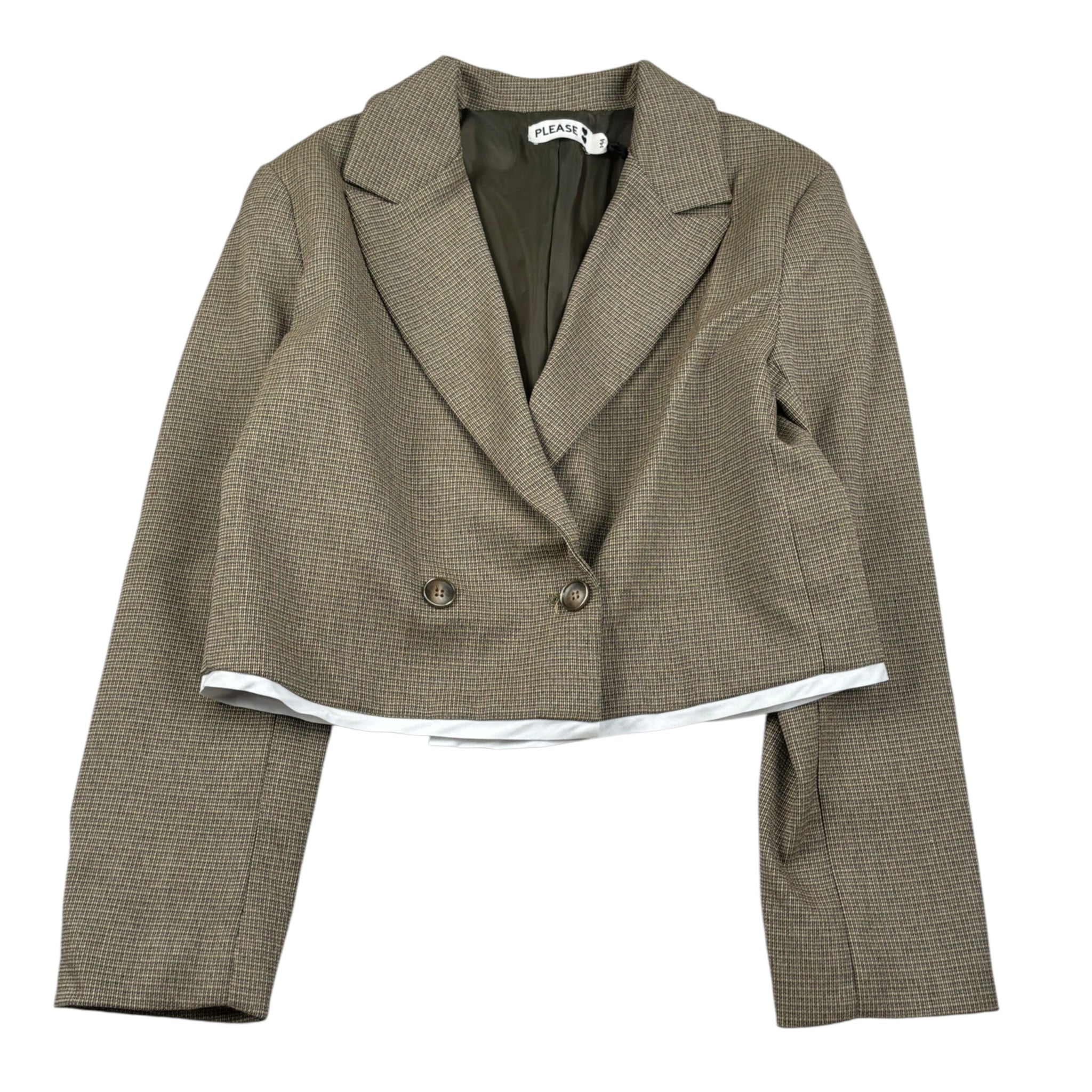 Please Giacca tinta unita Beige per Bambino JB15103G78 BEIGE PLEASE 