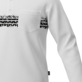 Please Shirt tinta unita con Taschino E Stampa Bianco per Neonato LE01030B77 BIANCO PLEASE 