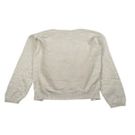 Please Maglia tinta unita Girocollo Beige per Bambina NB20230G78X BEIGE PLEASE 