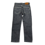 Please Jeans tinta unita con Girovita Regolabile Nero per Bambino PE03012B77 NERO PLEASE 