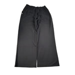Please Pantalone tinta unita con Elastico In Vita Nero per Bambina PE30172G78 NERO PLEASE 